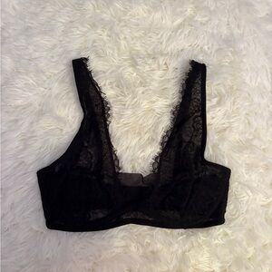 Victoria's Secret Black Lace Bralette